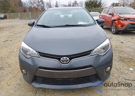 2015 Toyota Corolla Le Plus from USA, damaged, VIN 2T1BURHE5FC384180
